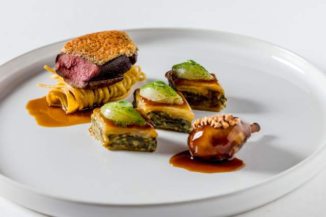 Restaurant gastronomique · Restaurant Puligny Montrachet, Bourgogne