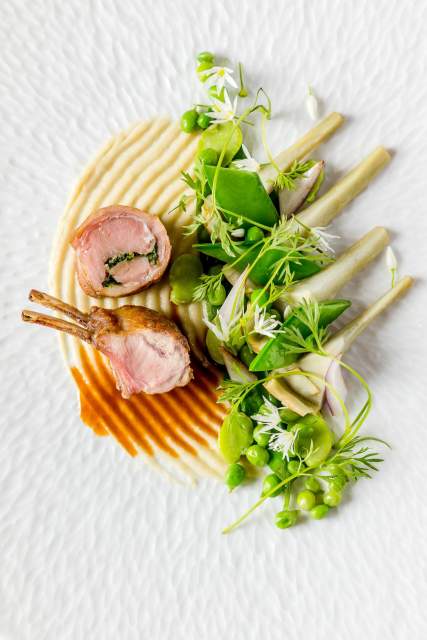 Restaurant gastronomique · Restaurant Puligny Montrachet, Bourgogne