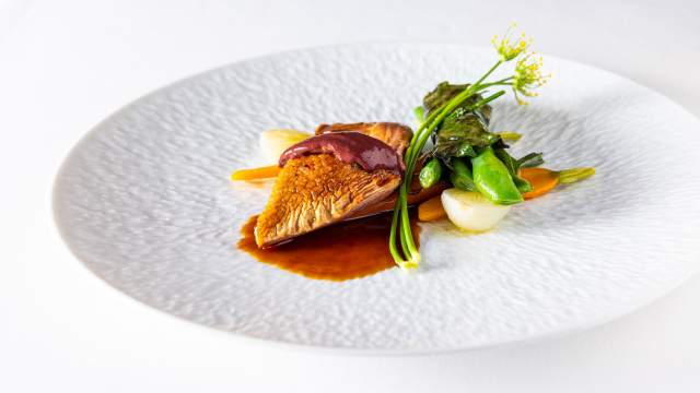 Restaurant gastronomique · Restaurant Puligny Montrachet, Bourgogne