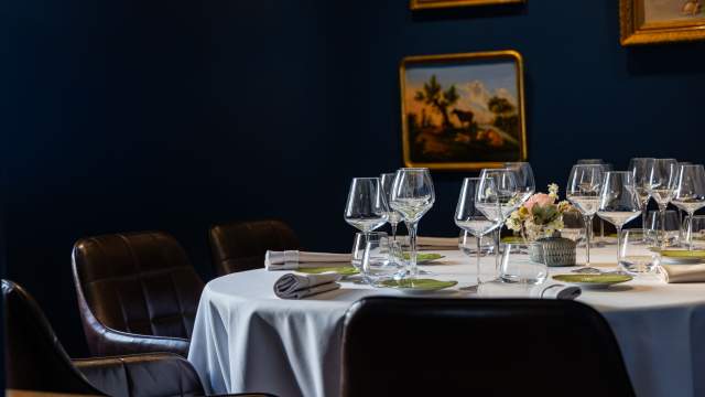 Restaurant gastronomique · Restaurant Puligny Montrachet, Bourgogne