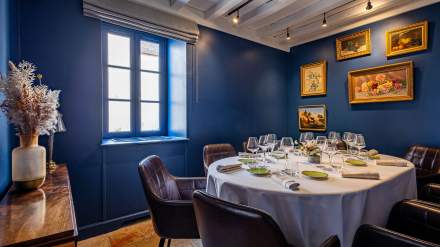 table dressée restaurtant ED.EM