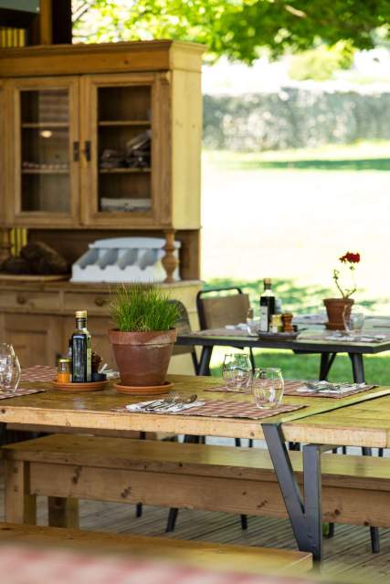 La Cabane· Restaurant Puligny Montrachet, Bourgogne