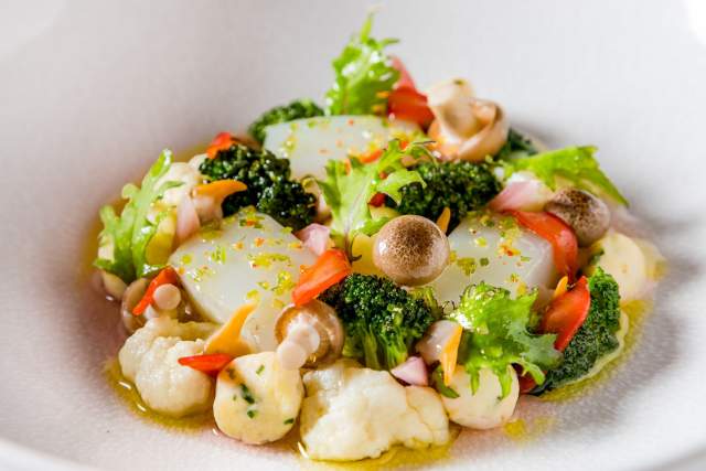 Restaurant gastronomique · Restaurant Puligny Montrachet, Bourgogne